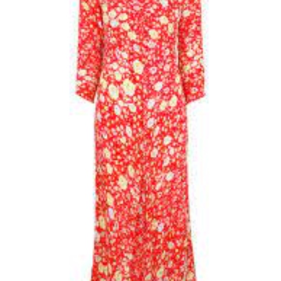 Rixo Red Dress - Picture 2 of 3